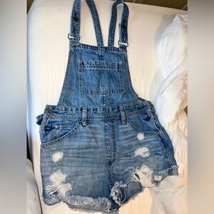 Overall Shorts